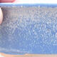 Ceramiczna miska bonsai 21,5 x 17 x 6 cm, kolor niebieski - 2/3
