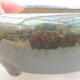 Ceramiczna miska bonsai 10,5 x 10,5 x 4 cm, kolor zielony - 2/3