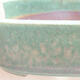 Ceramiczna miska bonsai 12,5 x 9 x 3,5 cm, kolor zielony - 2/3