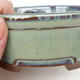 Ceramiczna miska bonsai 9 x 8 x 4 cm, kolor zielony - 2/3