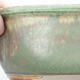 Ceramiczna miska bonsai 21,5 x 16,5 x 7 cm, kolor zielony - 2/3