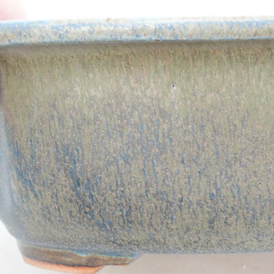 Ceramiczna miska bonsai 23,5 x 20 x 7 cm, kolor niebieski - 2