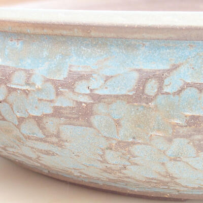 Ceramiczna miska bonsai 38 x 38 x 9 cm, kolor niebieski - 2