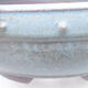 Ceramiczna miska bonsai 23 x 23 x 8 cm, kolor niebieski - 2/3