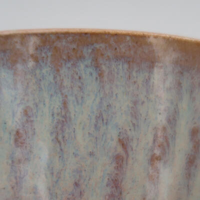 Ceramiczna miska bonsai 10,5 x 10,5 x 8,5 cm, kolor różowy - 2