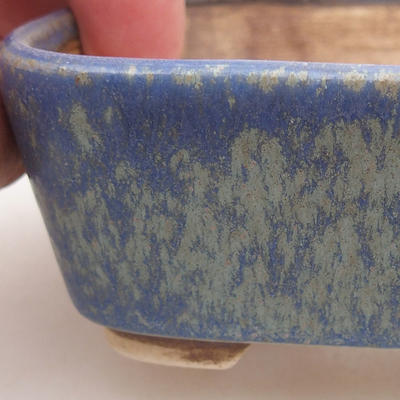 Ceramiczna miska bonsai 9 x 8 x 3,5 cm, kolor niebieski - 2