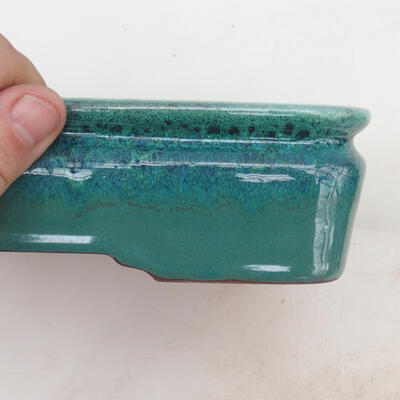 Miska Bonsai 21,5 x 17 x 5,5 cm, kolor zielony - 2