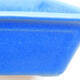 Ceramiczna miska bonsai 11 x 7,5 x 4 cm, kolor niebieski - 2/3