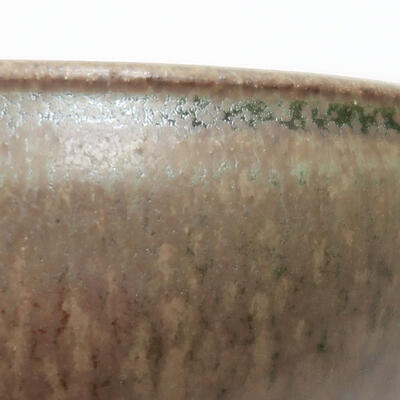 Ceramiczna miska bonsai 14,5 x 14,5 x 5 cm, kolor zielony - 2