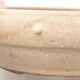 Ceramiczna miska bonsai 20 x 20 x 5 cm, kolor beżowy - 2/3