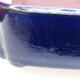 Ceramiczna miska bonsai 12 x 9,5 x 4,5 cm, kolor niebieski - 2/3