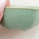 Ceramiczna miska bonsai 7 x 6 x 3 cm, kolor zielony - 2/3
