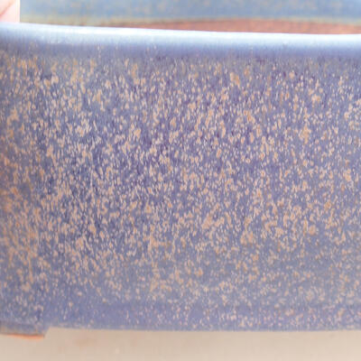 Ceramiczna miska bonsai 20,5 x 17 x 7 cm, kolor niebieski - 2