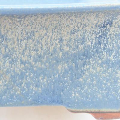 Ceramiczna miska bonsai 18 x 14 x 7 cm, kolor niebieski - 2