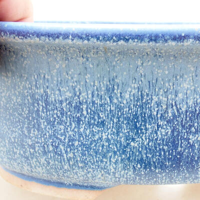 Ceramiczna miska bonsai 22 x 17,5 x 7,5 cm, kolor niebieski - 2