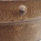 Ceramiczna miska bonsai 15 x 15 x 5 cm, kolor brązowy - 2/3