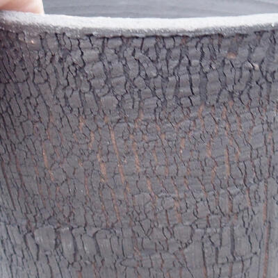 Ceramiczna miska bonsai 13,5 x 13,5 x 15,5 cm, kolor spękany - 2
