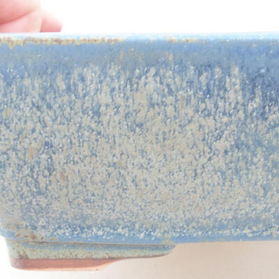 Ceramiczna miska bonsai 21 x 16 x 6,5 cm, kolor niebieski - 2