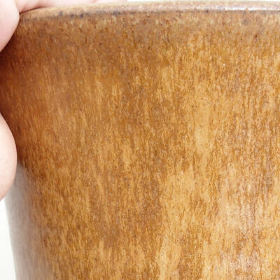 Ceramiczna miska bonsai 10,5 x 10,5 x 14 cm, kolor brązowy - 2