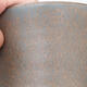 Ceramiczna miska bonsai 11 x 11 x 14 cm, kolor brązowo-niebieski - 2/3