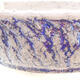 Ceramiczna miska bonsai 22 x 22 x 7 cm, kolor szaro-niebieski - 2/3