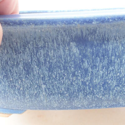 Ceramiczna miska bonsai 23 x 20 x 7 cm, kolor niebieski - 2