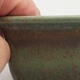 Ceramiczna miska bonsai 9 x 9 x 5,5 cm, kolor zielony - 2/3