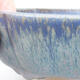 Ceramiczna miska bonsai 17,5 x 15,5 x 4,5 cm, kolor niebieski - 2/3