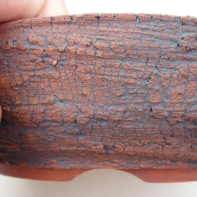 Ceramiczna miska bonsai 15,5 x 15,5 x 5 cm, kolor spękany - 2