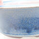 Ceramiczna miska bonsai 17 x 17 x 6 cm, kolor niebieski - 2/3