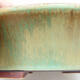 Ceramiczna miska bonsai 32,5 x 28 x 8 cm, kolor brązowo-zielony - 2/3