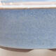 Ceramiczna miska bonsai 18 x 18 x 4,5 cm, kolor niebieski - 2/3