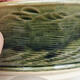 Ceramiczna miska bonsai 17 x 17 x 6 cm, kolor zielony - 2/3