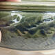 Ceramiczna miska bonsai 18,5 x 18,5 x 7 cm, kolor zielony - 2/3