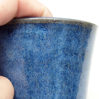 Ceramiczna miska bonsai 8,5 x 8,5 x 10 cm, kolor niebieski - 2