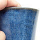 Ceramiczna miska bonsai 8,5 x 8,5 x 10 cm, kolor niebieski - 2/3