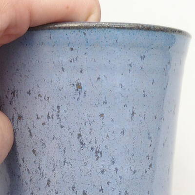 Ceramiczna miska bonsai 8,5 x 8,5 x 10,5 cm, kolor niebieski - 2