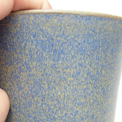 Ceramiczna miska bonsai 10 x 10 x 13,5 cm, kolor niebieski - 2