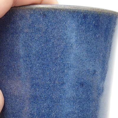 Ceramiczna miska bonsai 10 x 10 x 14 cm, kolor niebieski - 2