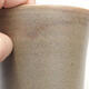 Ceramiczna miska bonsai 9,5 x 9,5 x 14 cm, kolor brązowy - 2/3