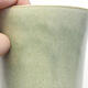 Ceramiczna miska bonsai 10,5 x 10,5 x 13,5 cm, kolor zielony - 2/3