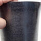 Ceramiczna miska bonsai 10,5 x 10,5 x 14 cm, kolor metalu - 2/3