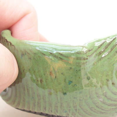 Ceramiczna powłoka 7,5 x 7 x 4,5 cm, kolor zielony - 2