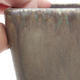 Ceramiczna miska bonsai 10 x 10 x 6,5 cm, kolor zielony - 2/3