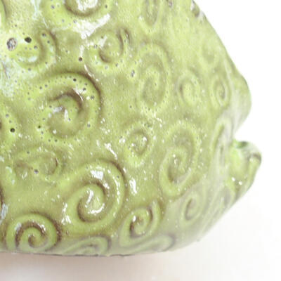 Ceramiczna powłoka 7,5 x 6 x 5 cm, kolor zielony - 2