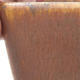 Ceramiczna miska bonsai 12 x 12 x 8 cm, kolor ceglasty - 2/3
