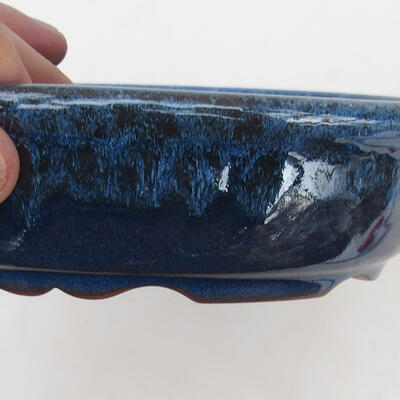 Miska Bonsai 18,5 x 14,5 x 4,5 cm, kolor niebieski - 2