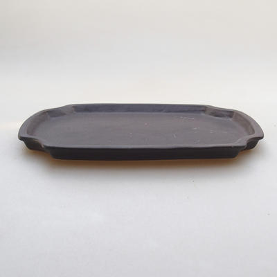 Taca na wodę Bonsai H 03 - 16,5 x 11,5 x 1 cm, czarny mat - 2