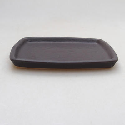 Taca Bonsai H11 - 11 x 9,5 x 1 cm, czarny mat - 2