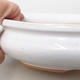 Ceramiczna miska bonsai H 15 - 26,5 x 17 x 6 cm, biały - 2/3